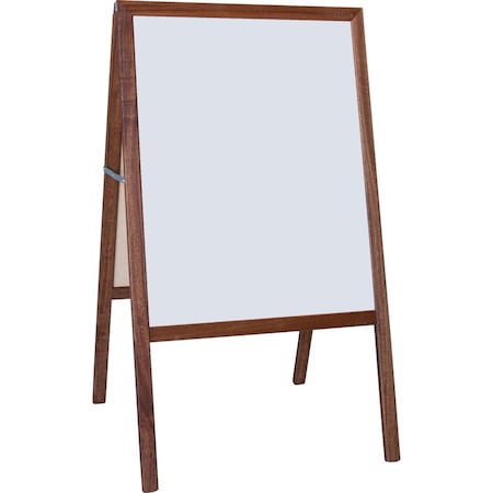 Flipside Signage Easel, Dry-Erase/Chalkboard, 24"Wx42"H, Multi FLP31210
